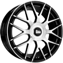 4 Stück MAM GT1 8,5x20 ET30 5x112 black front pol